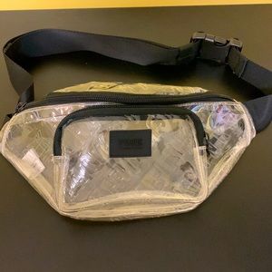 Embossed clear belt bag Fanny pack